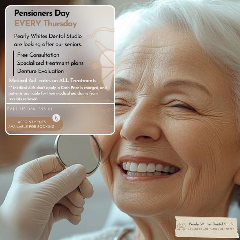 Pensioners’ Day – Every Thursday